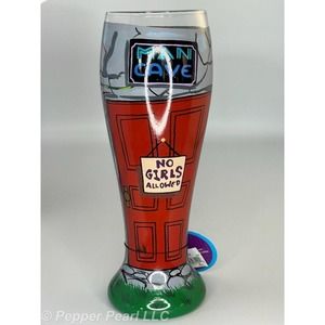 Lolita Pilsner Glass Man Cave Santa Barbara Design Gotta Love Beer Password Beer
